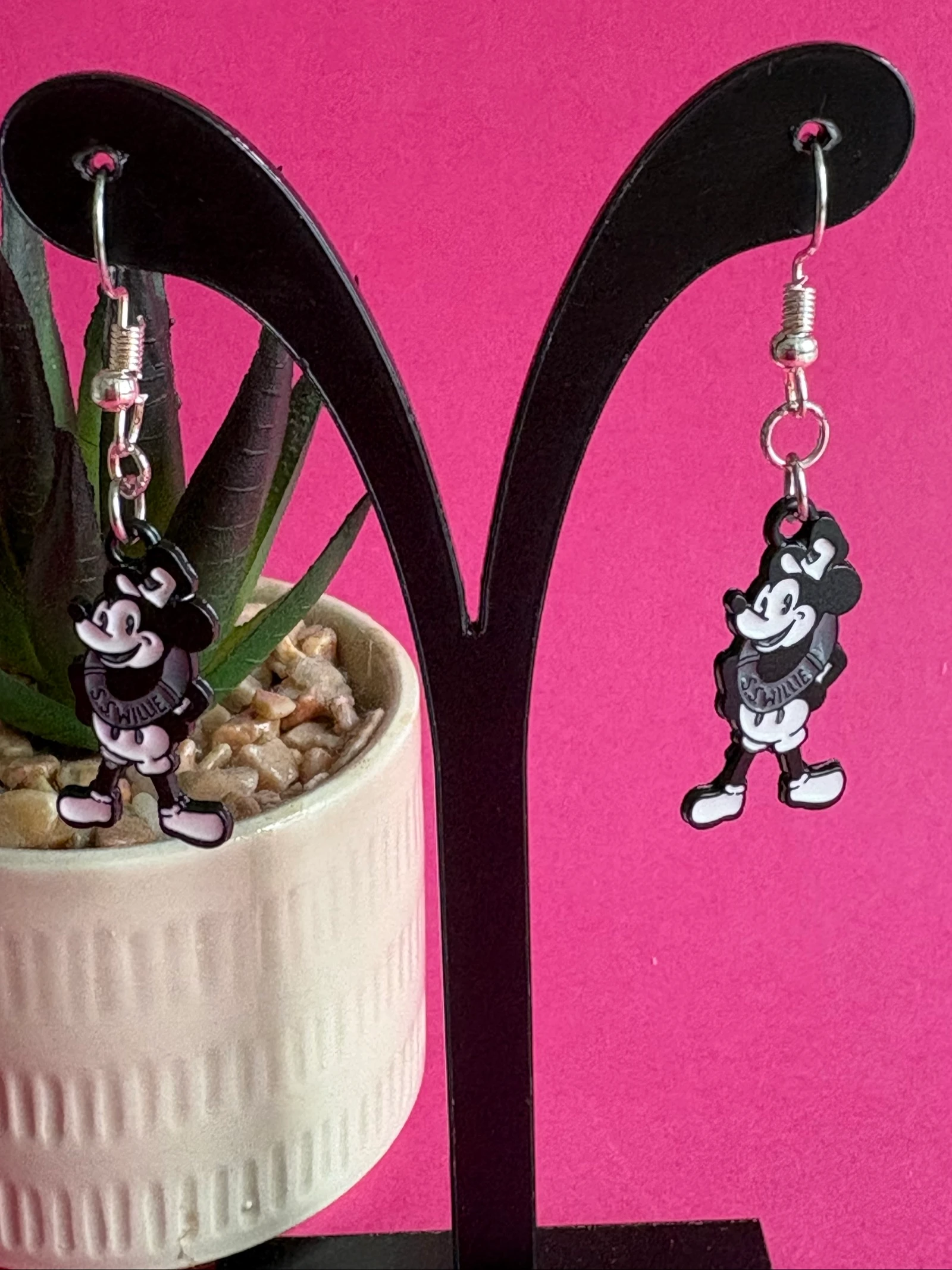 Pendientes Mickey Mouse Vintage - Steamboat Willie / Disney – photo 2